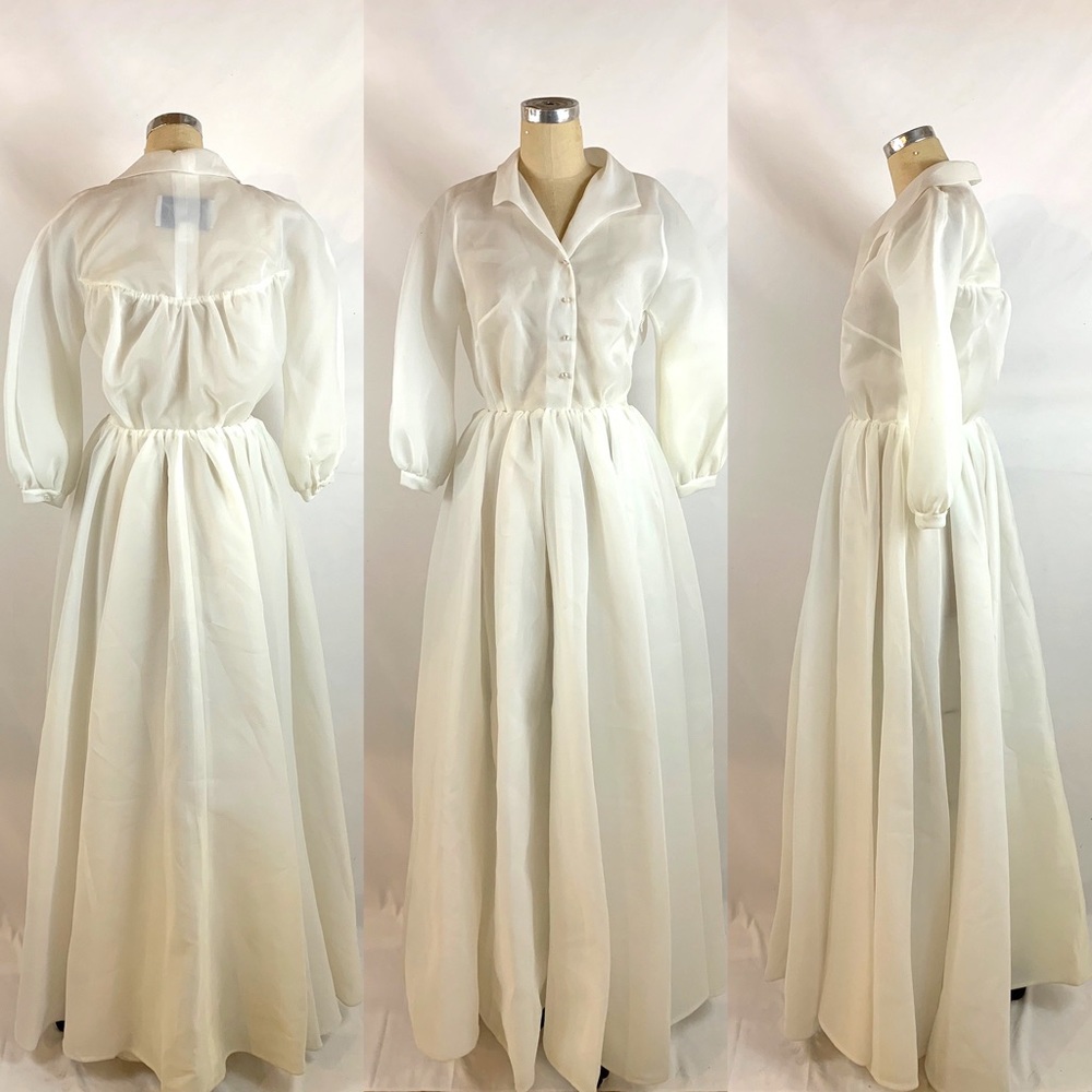 Vintage White Wedding Dress